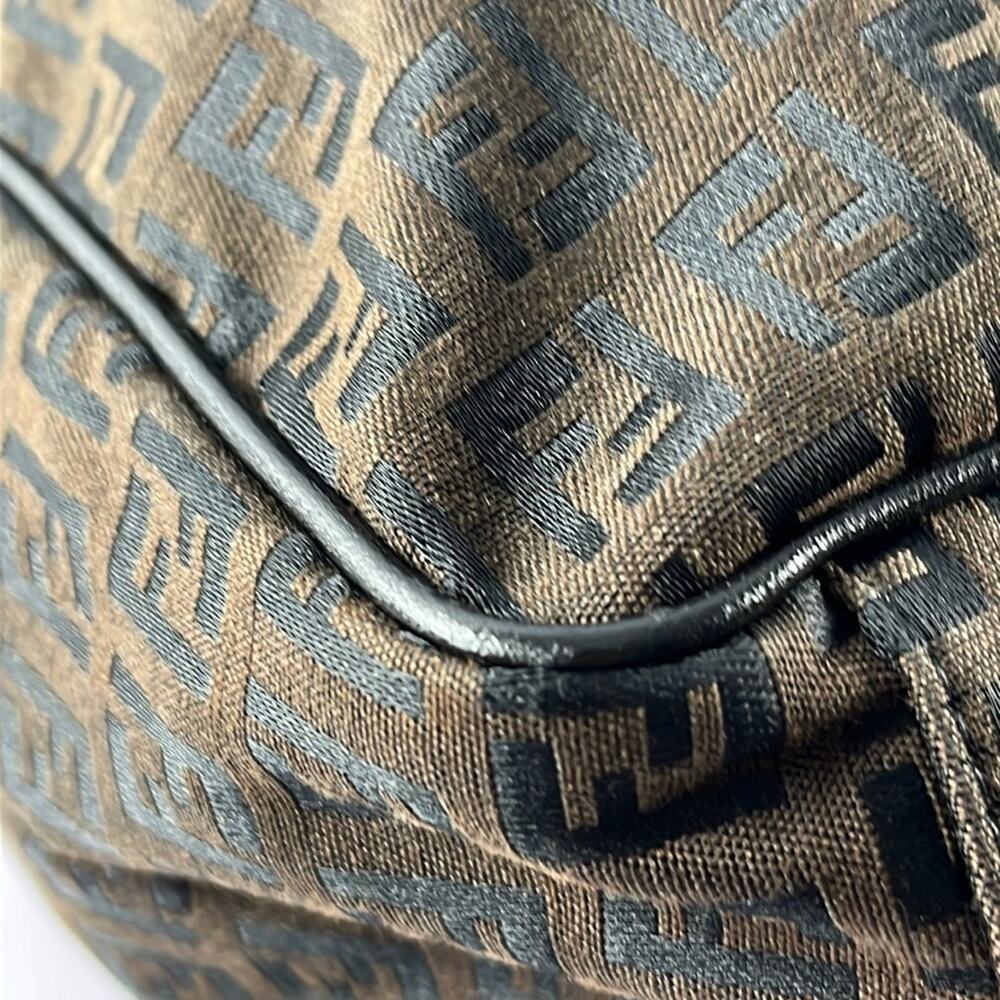 FENDI Brown Zucchino Canvas Briefcase‎ - Picture 10 of 14
